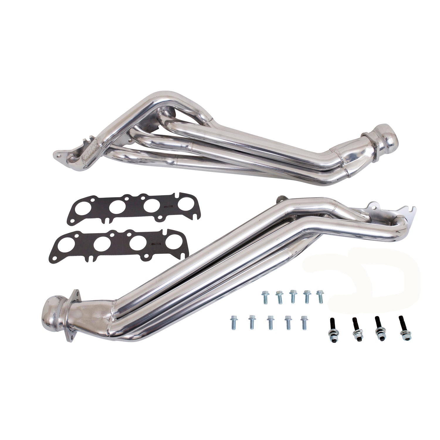 BBK Performance Parts 16330 2011-2023 MUSTANG 5.0 1-3/4 LONG TUBE EXHAUST HEADERS (POLISHED SILVER CERAMIC) BBK Performance Parts 16330