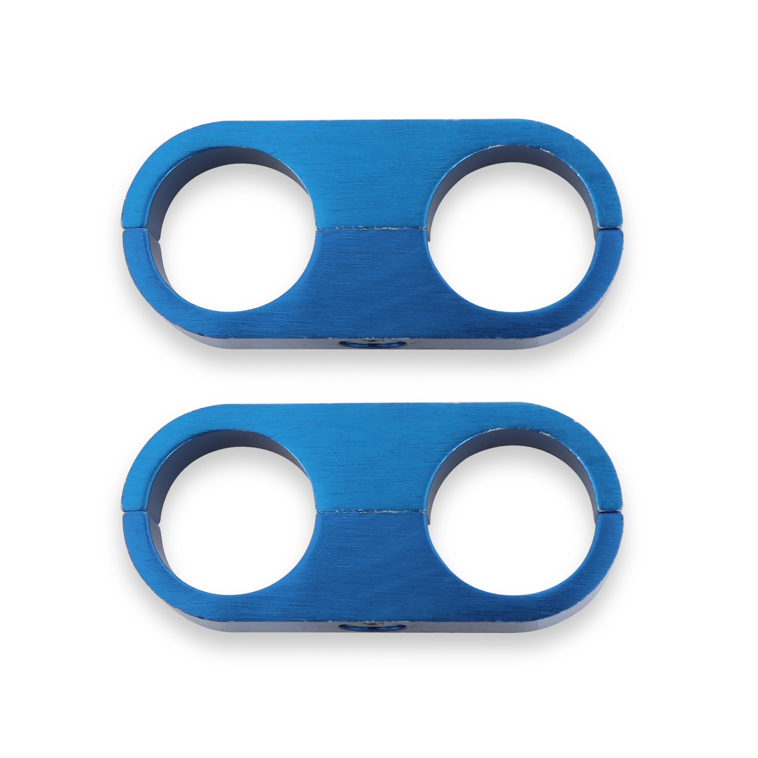 Hose & Tubing Separator, 15/16", Package Of 2, Blue Anodized