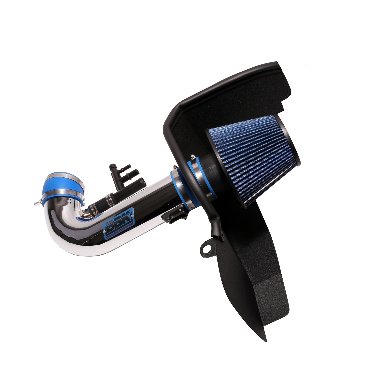 BBK Performance Parts 1847 Cold Air Intake System 15-16 Mustang GT Chrome BBK Performance Parts 1847