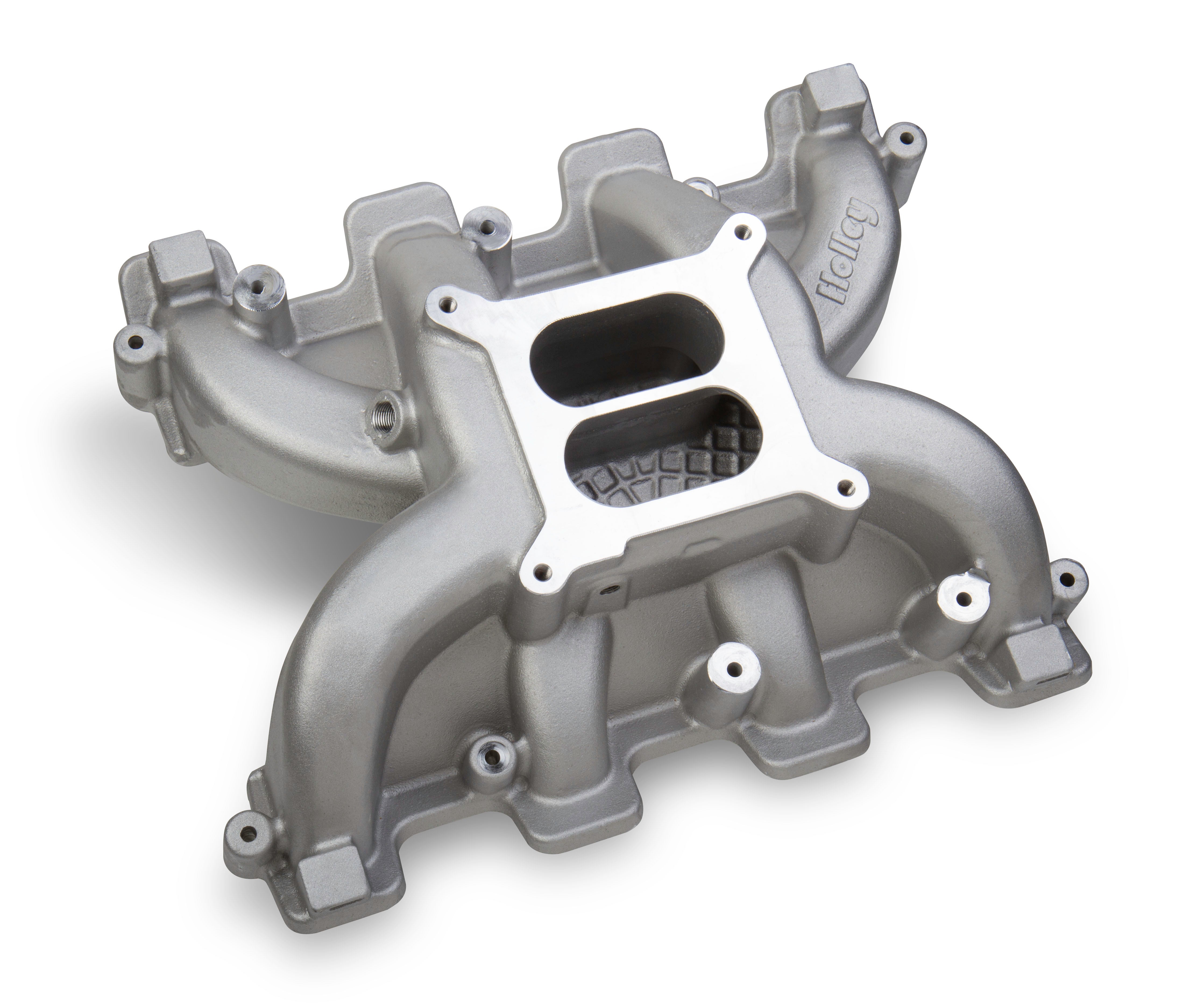 Holley 300-130 LS Dual Plane Mid-Rise Intake Holley 300-130