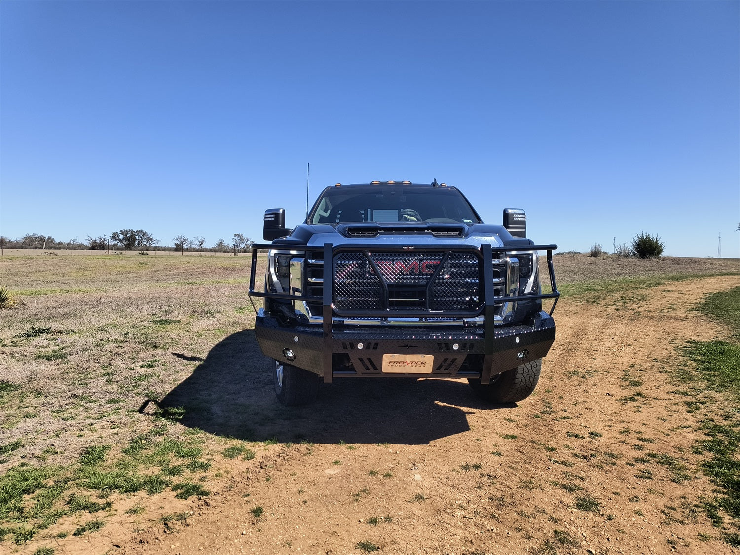 Frontier Truck Gear 300-32-4005 Original Front Bumper Replacement; Black Powder Coated; Camera Compatible; Frontier Truck Gear 300-32-4005
