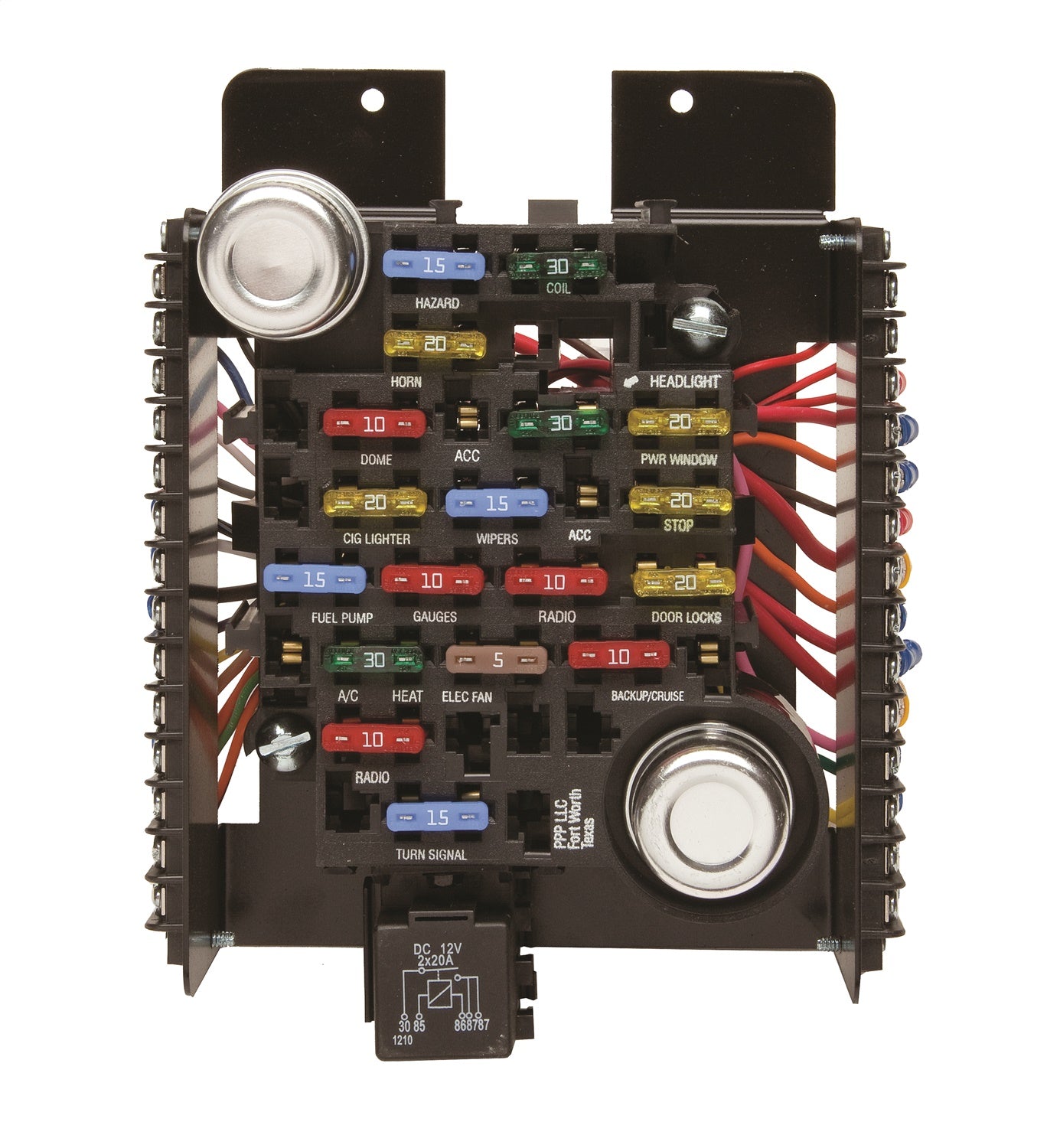 Painless Wiring 30003 20 Circuit ATO Fuse Center Painless Wiring 30003