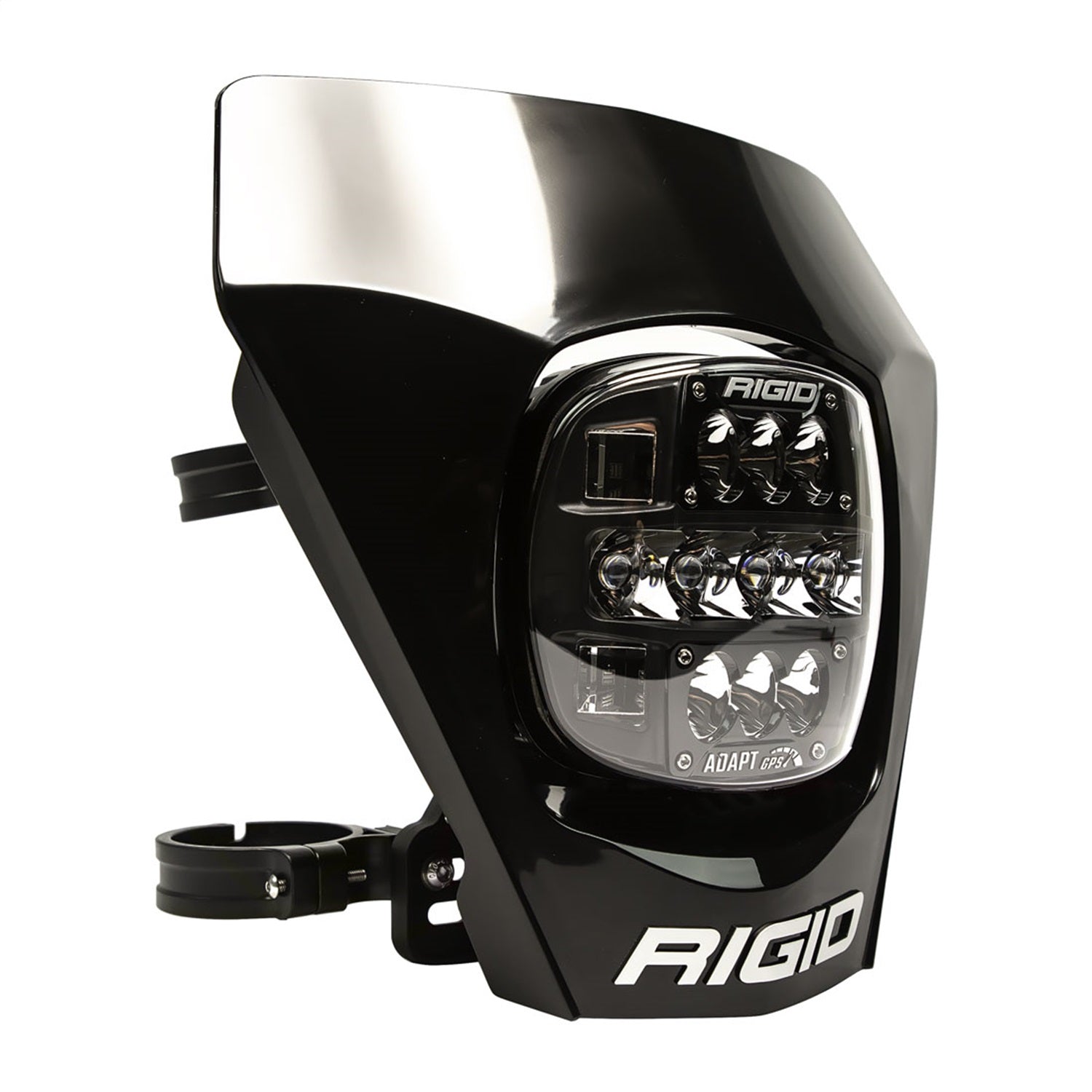 RIGID Industries 300418 RIGID Adapt XE Number Plate; Black ; Single RIGID Industries 300418