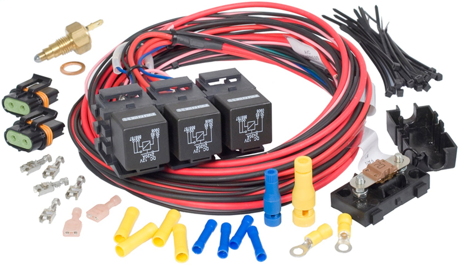 Painless Wiring 30118 Dual Activation Fan Relay Painless Wiring 30118