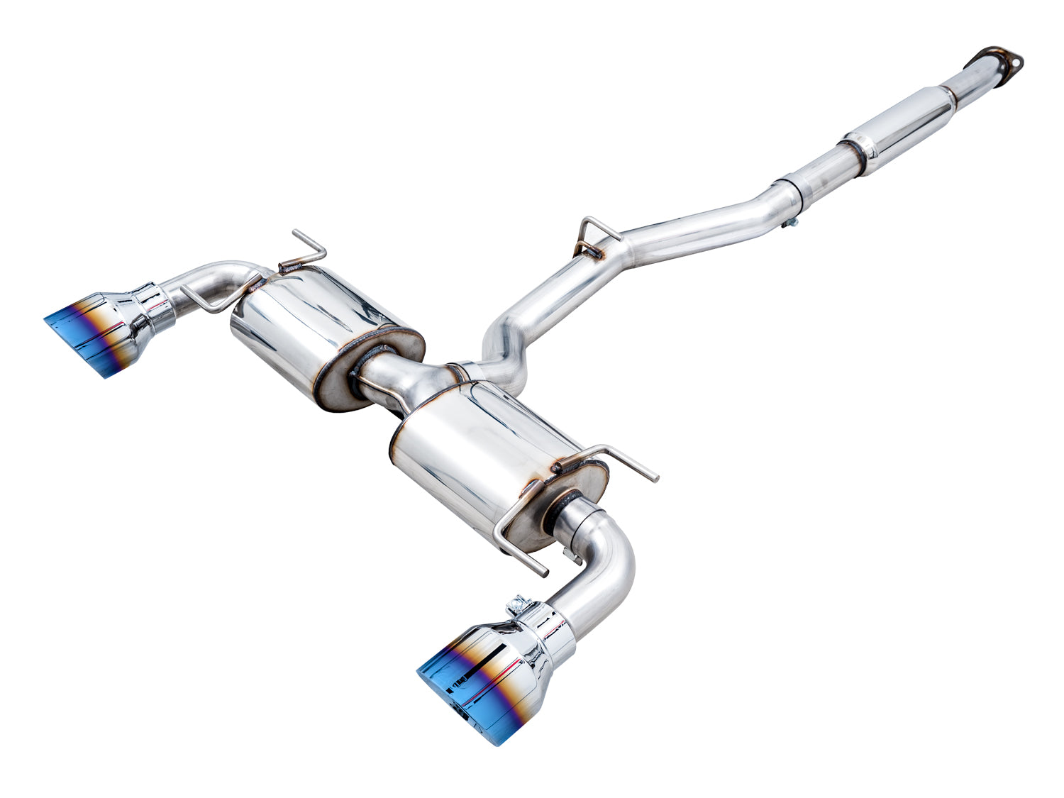 AWE Tuning 3020-49424 AWE Track Edition Axleback Exhaust for VB Subaru WRX - 4" Vapor Blue Tips AWE Tuning 3020-49424