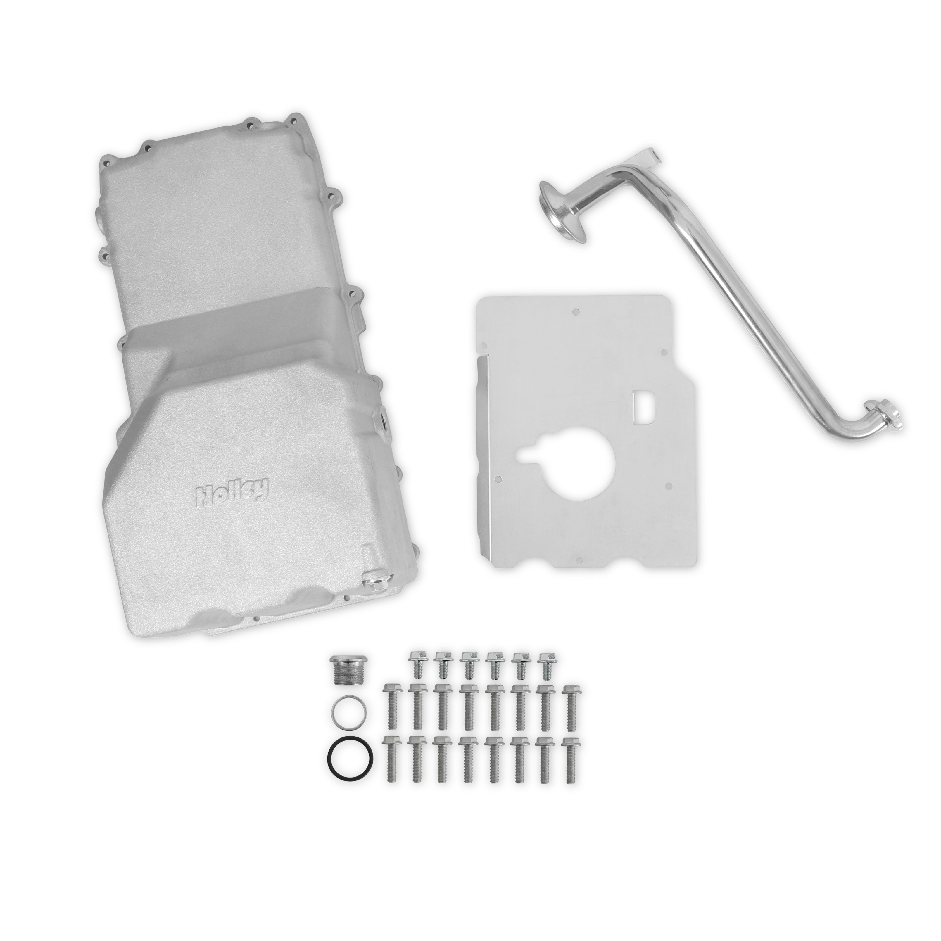Holley Cast Aluminum Rear Sump Oil Pan - Ford Coyote Swap
