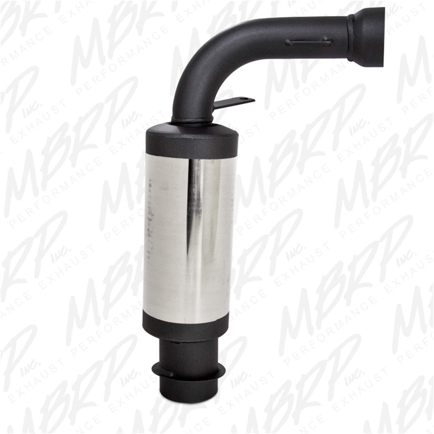 MBRP Exhaust 3020212 Snowmobile Race Exhaust; 4 in. Dia.; 304 Stainless Steel; MBRP Exhaust 3020212