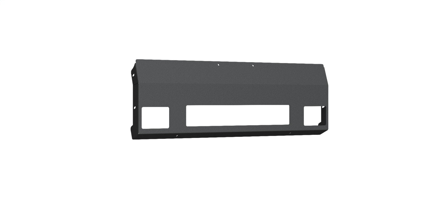 Road Armor 3032V-NWP Vaquero Non-Winch Plate; Front; Texture Black; Road Armor 3032V-NWP