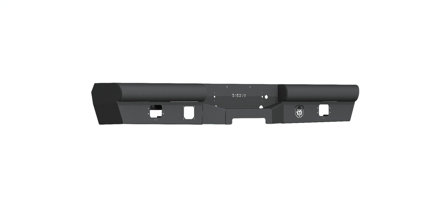 Road Armor 3032VR0B Vaquero Non-Winch Rear Bumper; Texture Black; Road Armor 3032VR0B