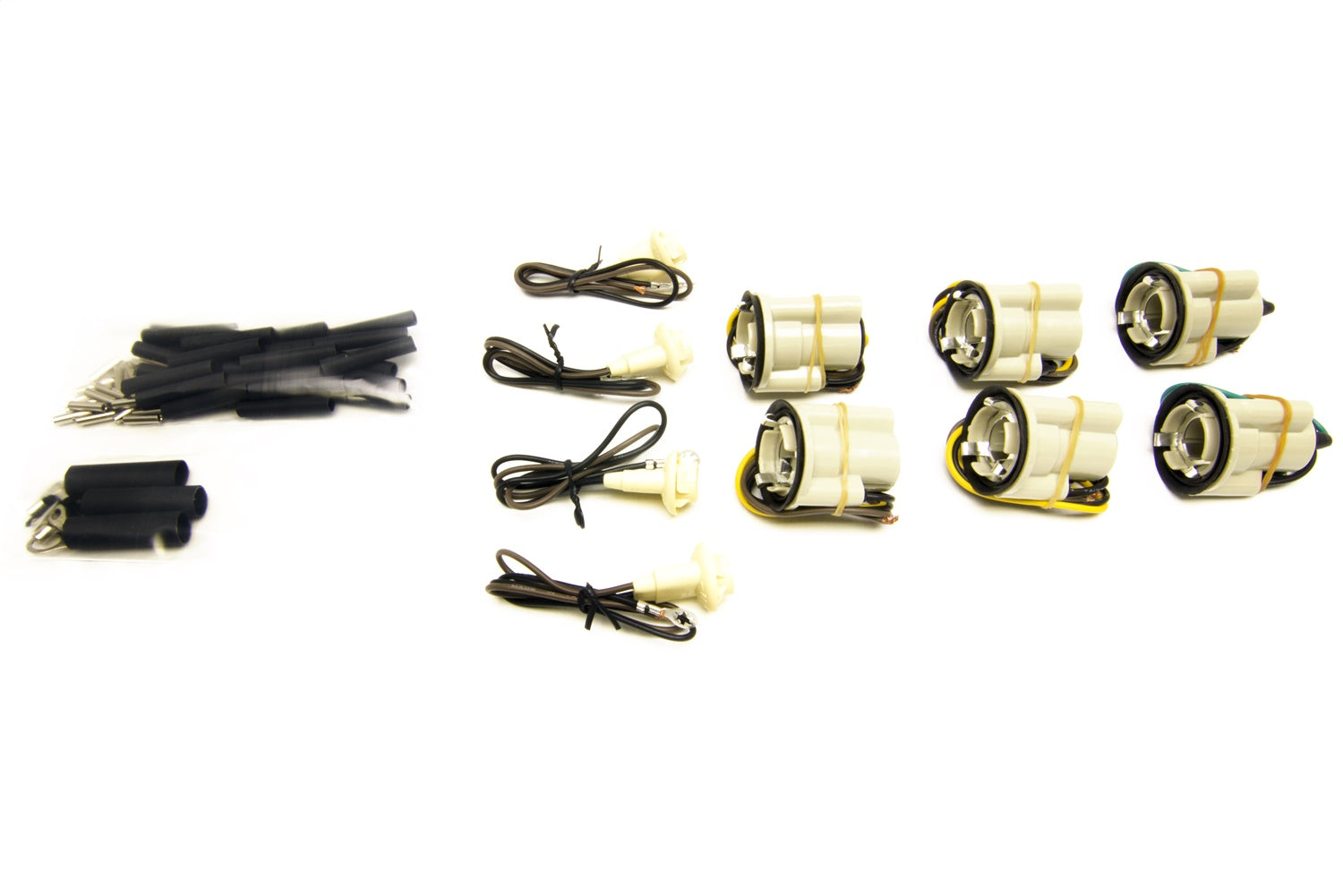 Painless Wiring 30350 Headlight Socket Kit; Single Round Headlights; Incl. All Terminals/Connectors; Painless Wiring 30350