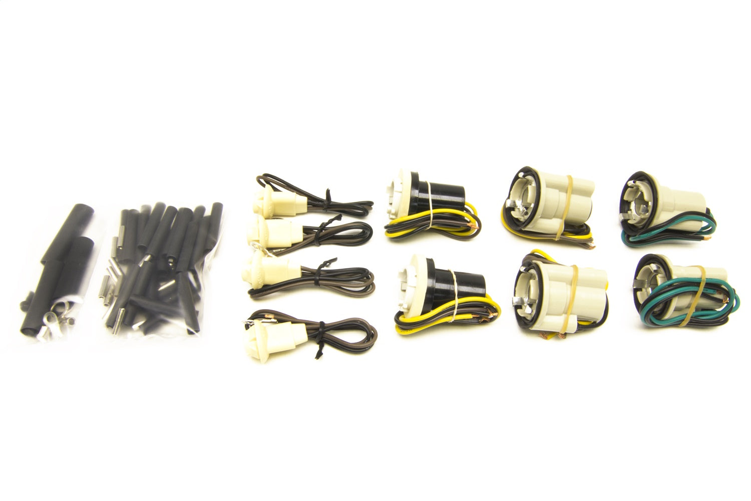 Painless Wiring 30351 Headlight Socket Kit; Single Square Headlights; Incl. All Terminals/Connectors; Painless Wiring 30351
