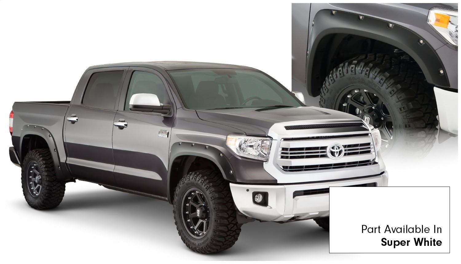 Bushwacker 30918-13 Pocket Style® Color Match Fender Flares Bushwacker 30918-13