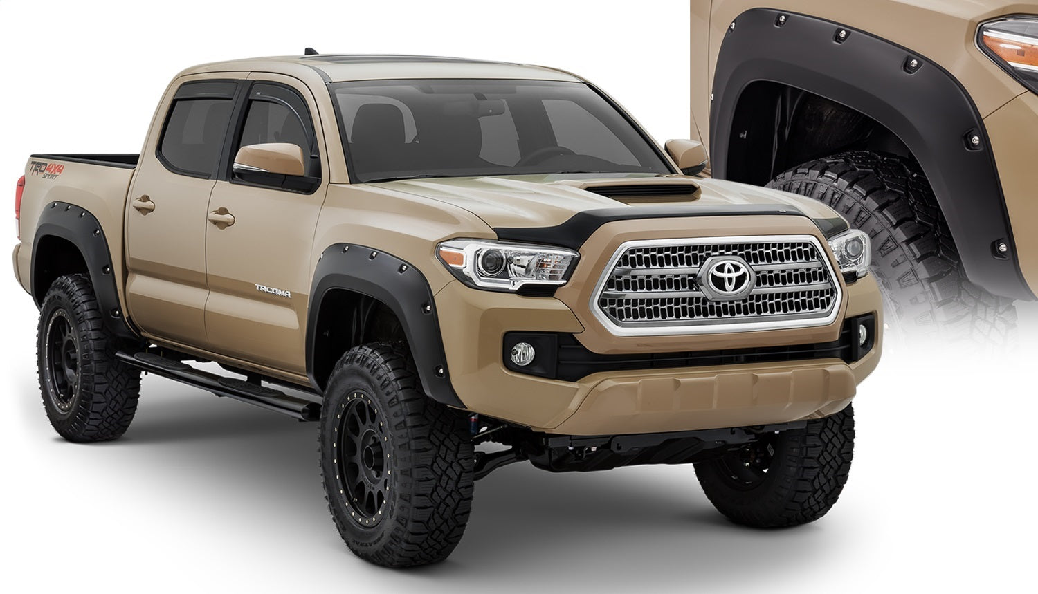 Bushwacker 30922-02 Pocket Style® Fender Flares Bushwacker 30922-02