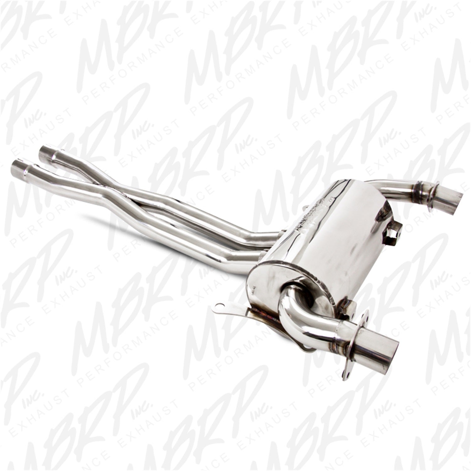 MBRP Exhaust 3100405 Snowmobile Standard Exhaust; 5 in. Dia.; 304 Stainless Steel; MBRP Exhaust 3100405