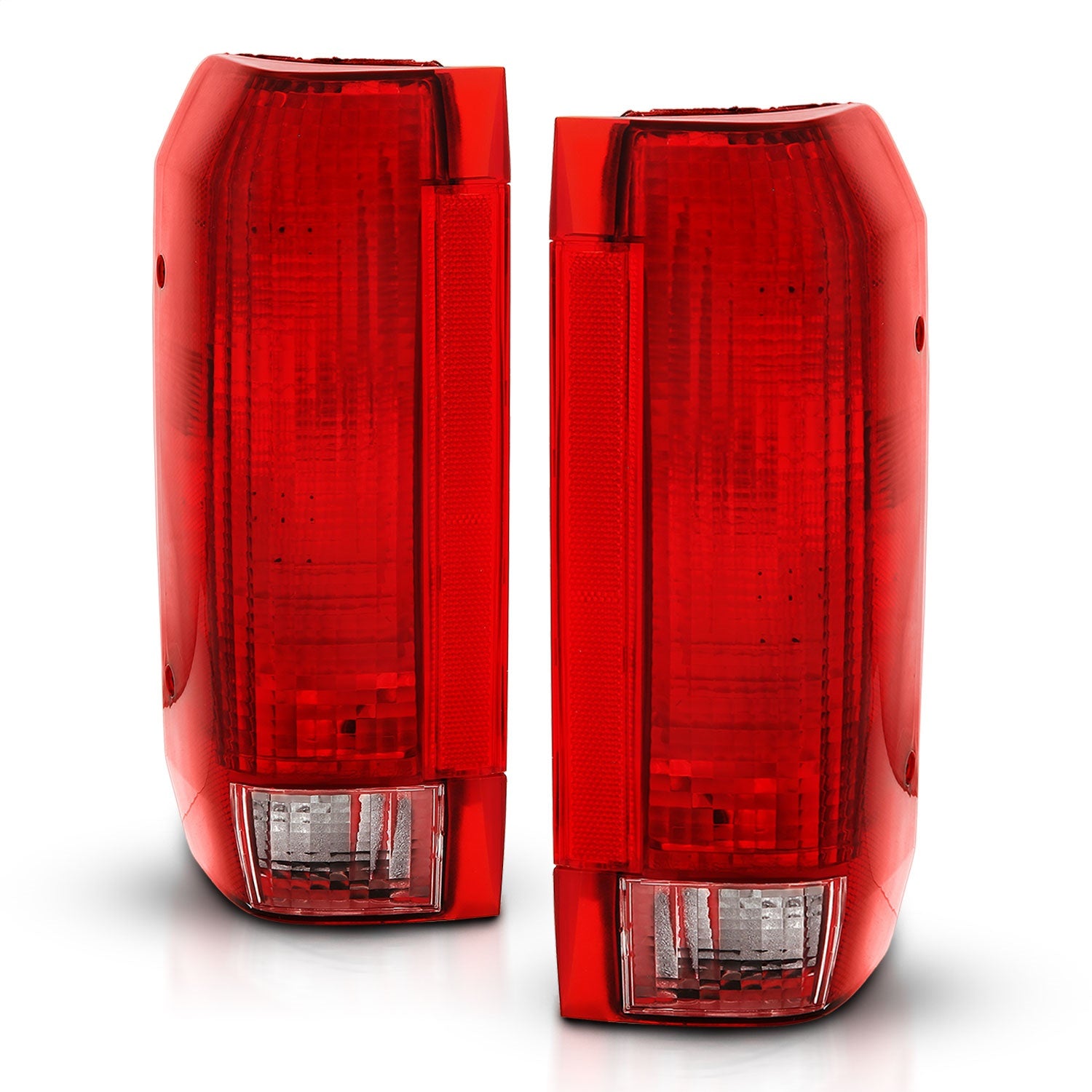ANZO USA 311306 Tail Light Assembly; Red/Clear Lens; OE Replacement; ANZO USA 311306