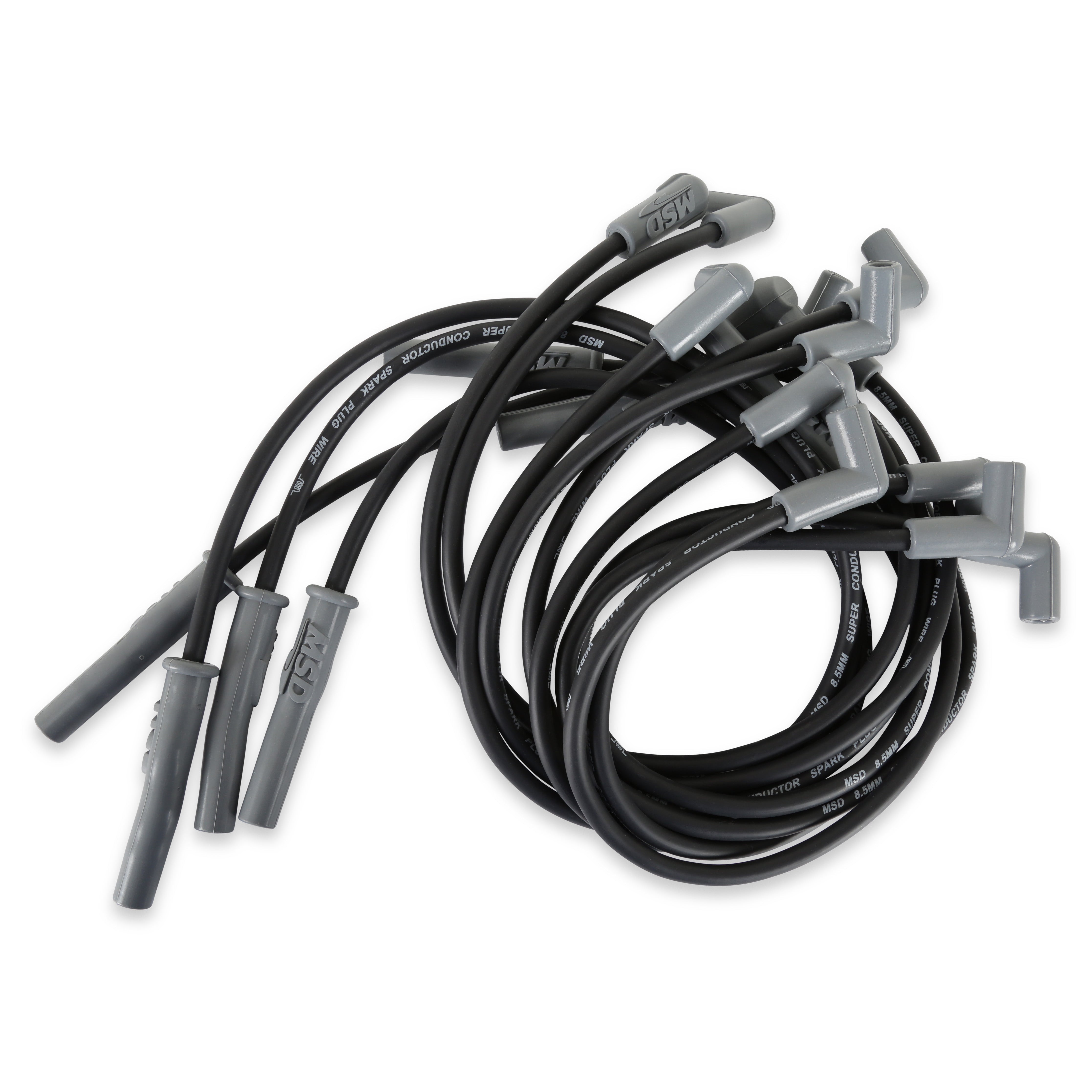 MSD 31323 8.5MM Spark Plug Wire Set - Black MSD 31323