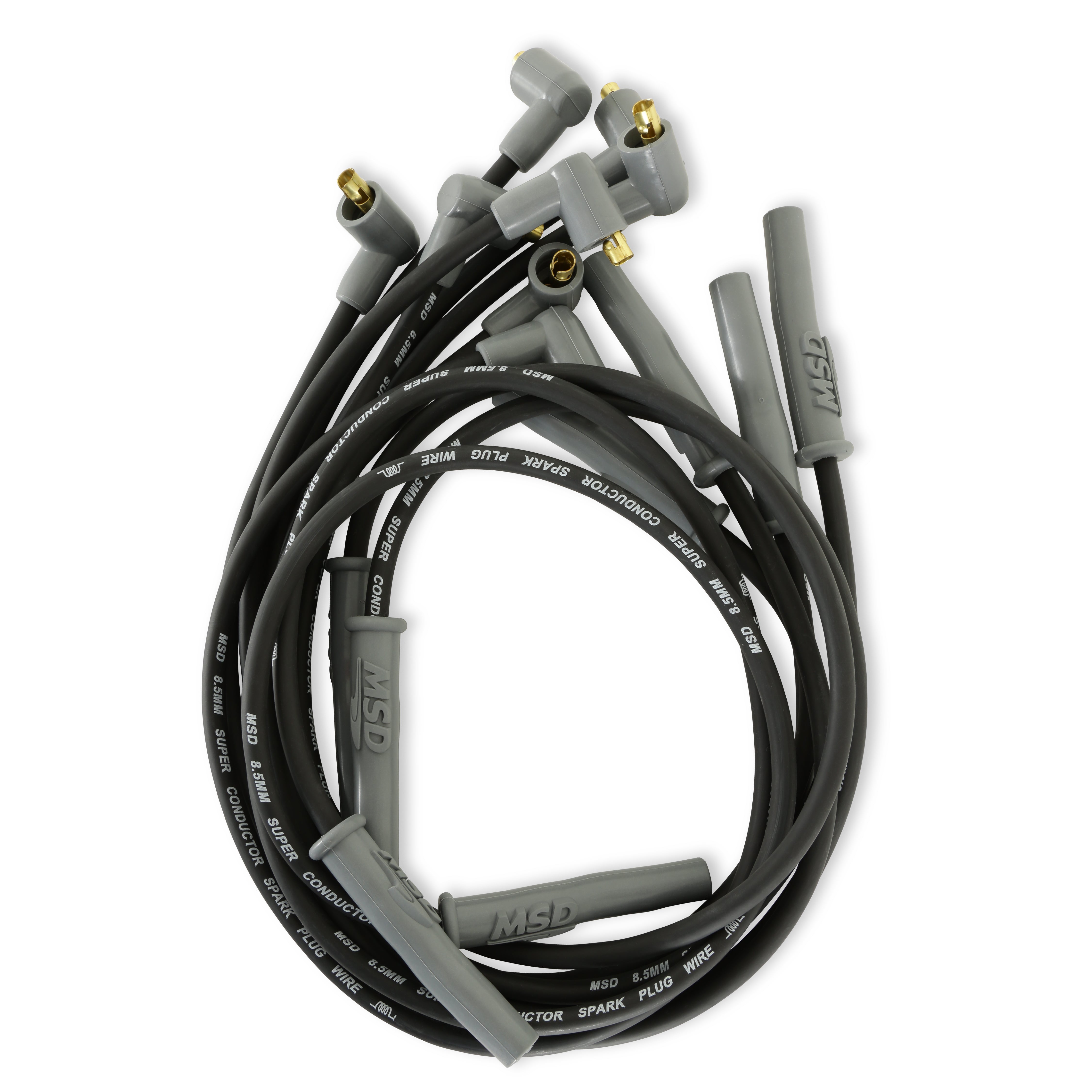 MSD 31373 8.5MM Spark Plug Wire Set - Black MSD 31373