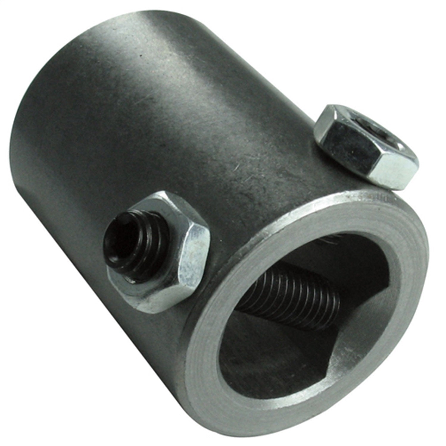 Borgeson 315200 Steel steering coupler. Fits 1in. Double-D X 1-1/4in. Smooth bore. Borgeson 315200