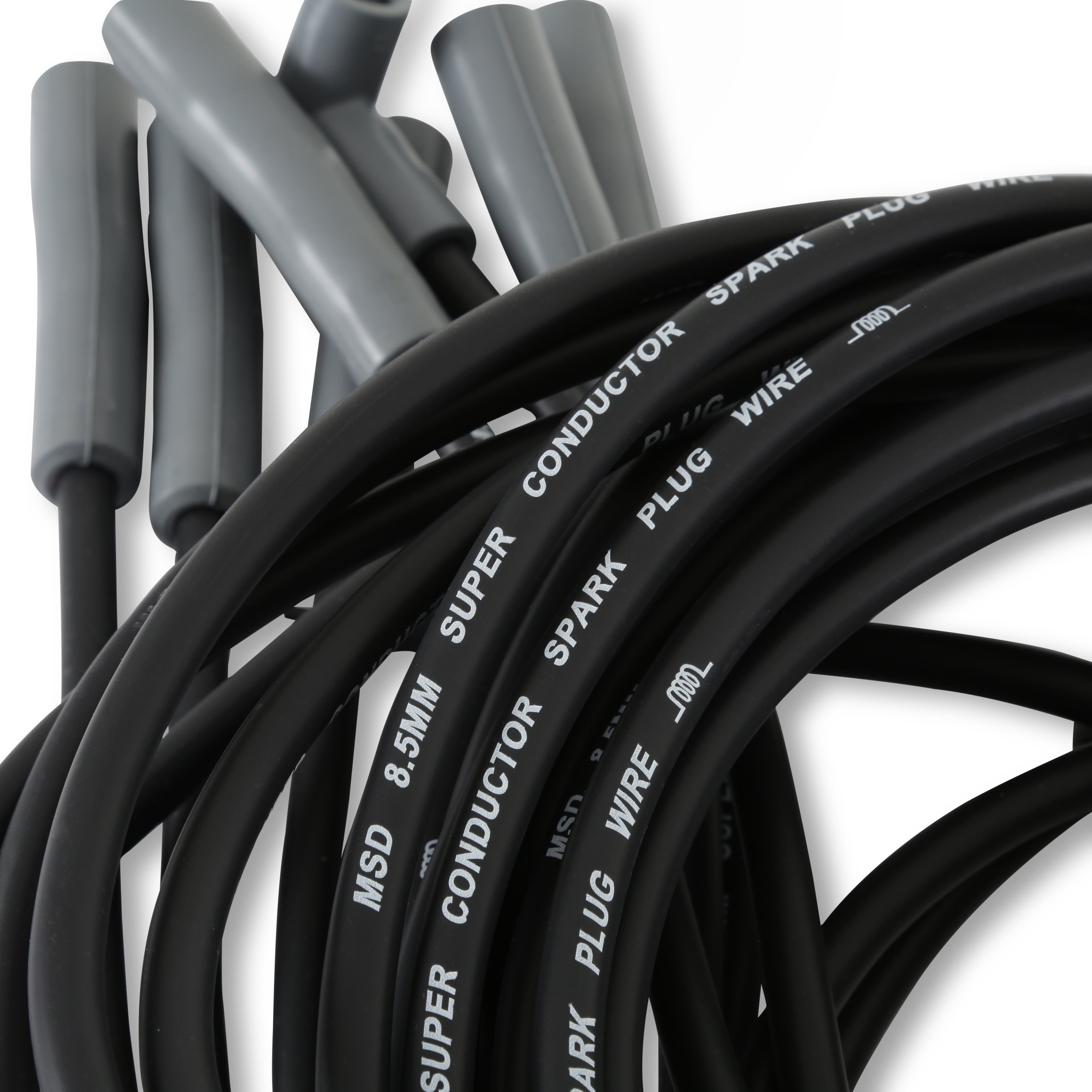 MSD 31523 8.5MM Spark Plug Wire Set - Black MSD 31523