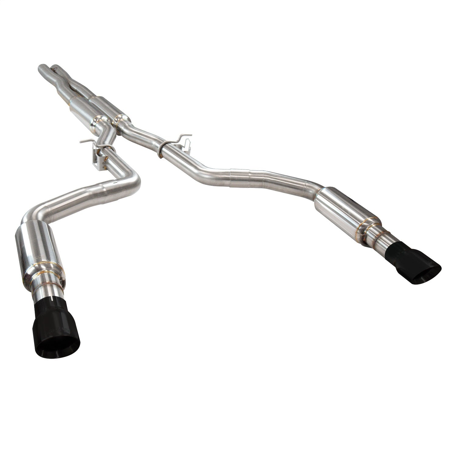 Kooks Custom Headers 31534210 3in. SS Cat-Back w/Black Tips. 2015-2018 Charger Hellcat 6.2L. Connects to OEM. Kooks Custom Headers 31534210