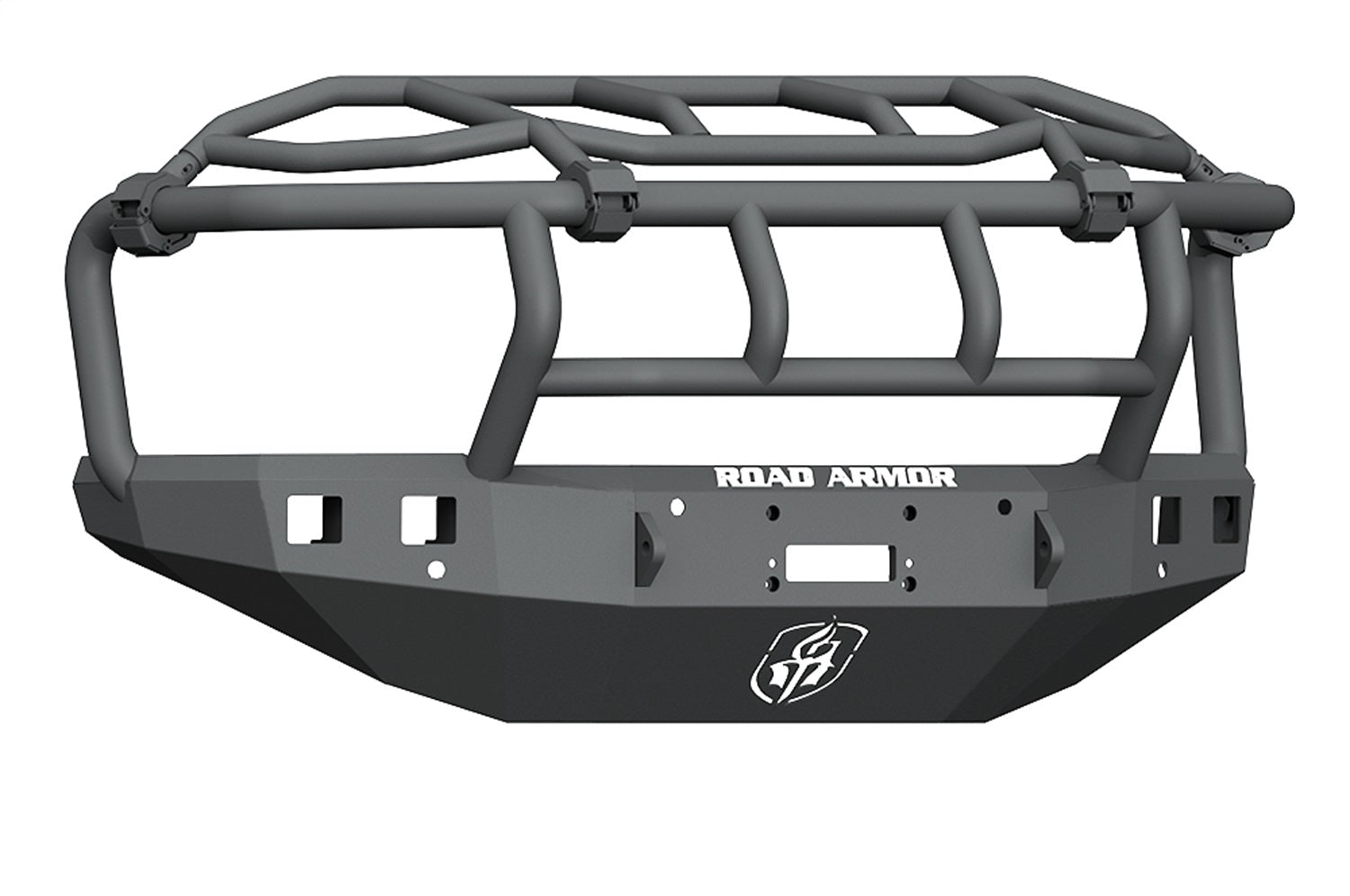 Road Armor 315R3B Stealth Non-Winch Front Bumper; Titan II Guard; Texture Black; Road Armor 315R3B
