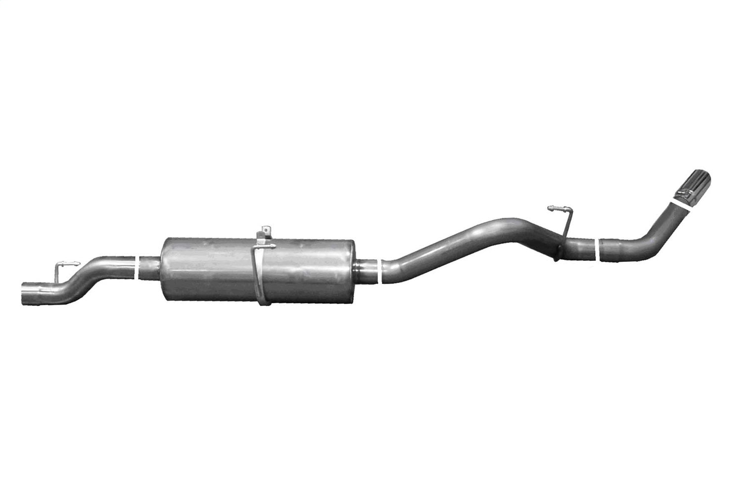 Gibson Performance Exhaust 316000 Axle Back Dual Exhaust System; Aluminized Gibson Performance Exhaust 316000