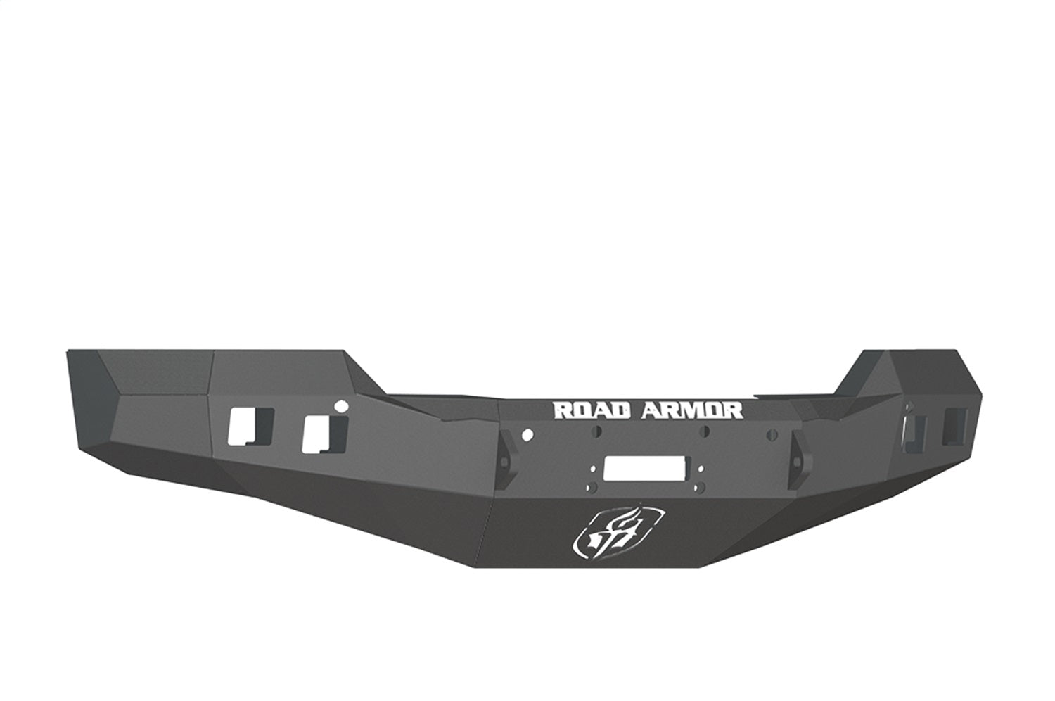 Road Armor 316R0B Stealth Winch Front Bumper; Steel; Satin Black; Square Fog Light Holes; Road Armor 316R0B