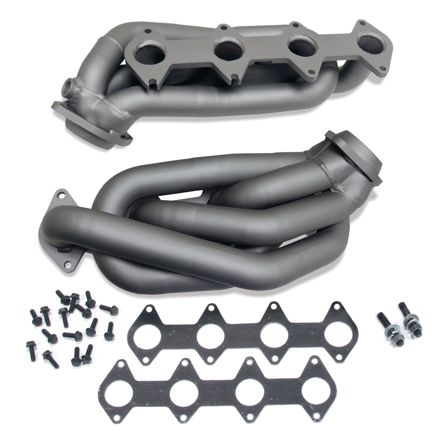 BBK Performance Parts 1612 2005-2010 MUSTANG GT 1-5/8 SHORTY TUNED LENGTH HEADERS (TITANIUM CERAMIC) BBK Performance Parts 1612