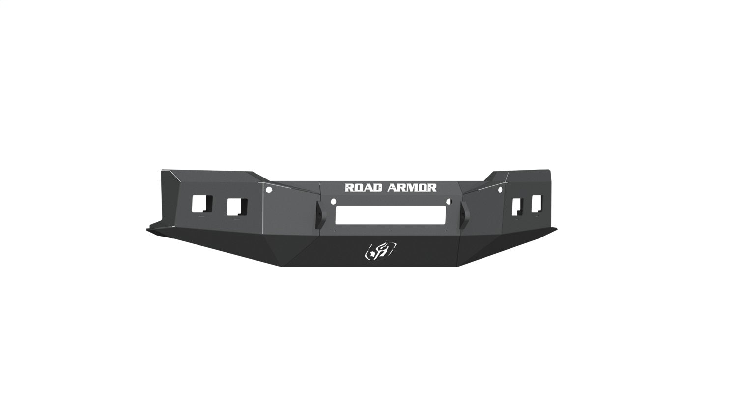 Road Armor 3191F0B-NW Stealth Non-Winch Front Bumper; Texture Black; Road Armor 3191F0B-NW