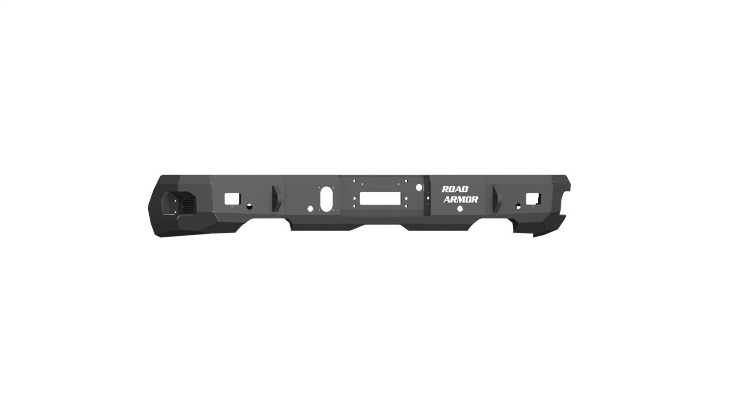 Road Armor 3191R0B Stealth Winch Rear Bumper; Texture Black; Road Armor 3191R0B