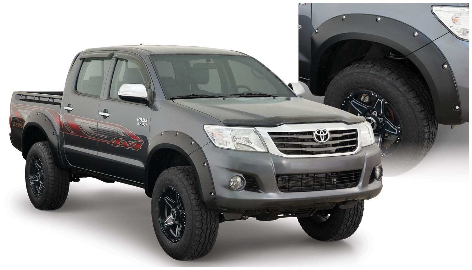Bushwacker 31929-02 Pocket Style® Fender Flares Bushwacker 31929-02