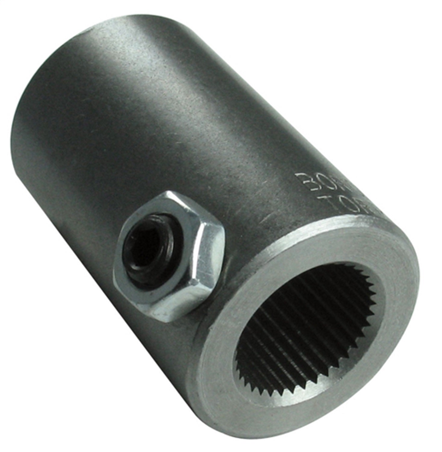 Borgeson 310900 Steel steering coupler. Fits 9/16in.-26 Spline X 3/4in. Smooth bore. Borgeson 310900