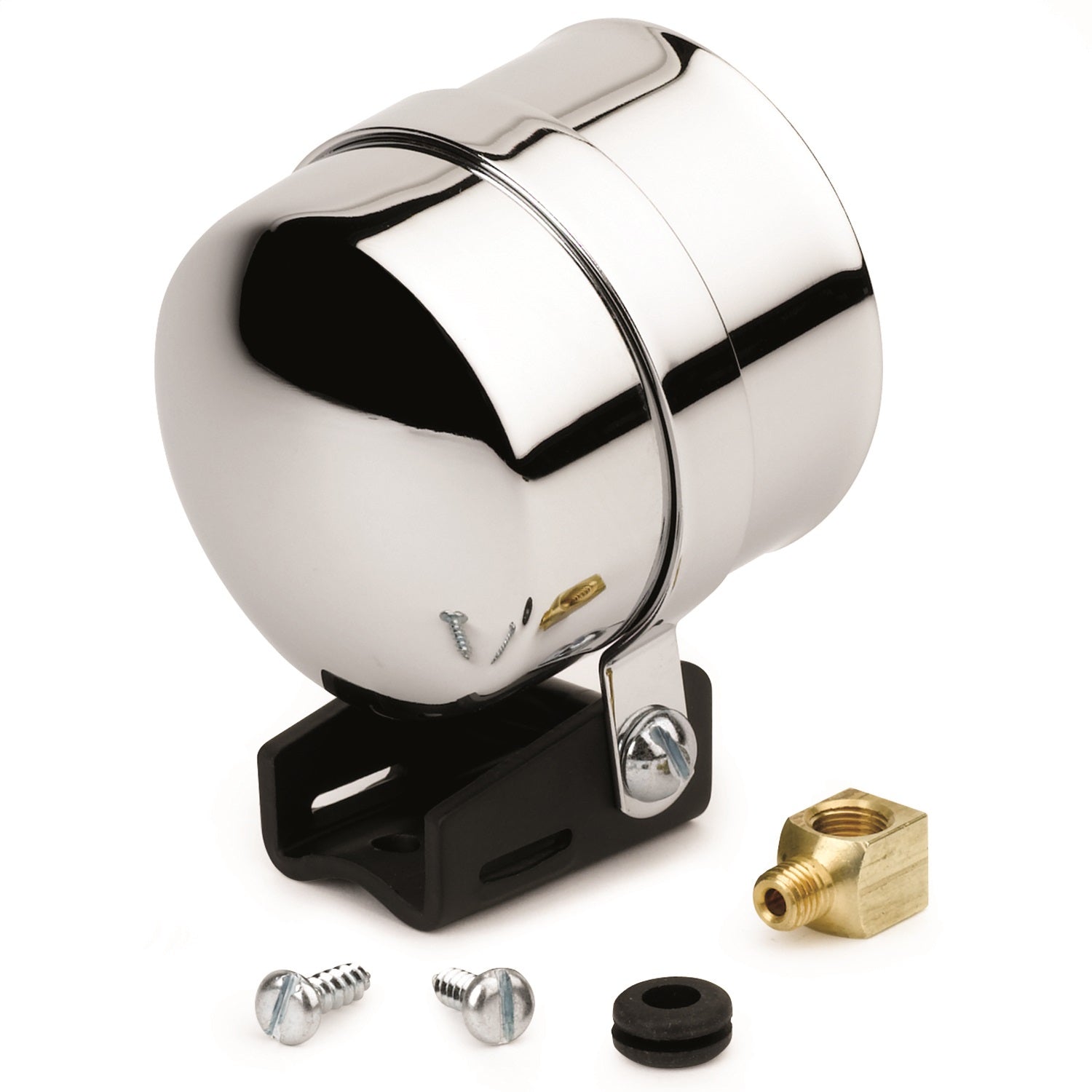 AutoMeter 3201 GAUGE MOUNT; 2 5/8in.; PEDESTAL W/CHROME CUP; FOR ELEC. GAUGE AutoMeter 3201