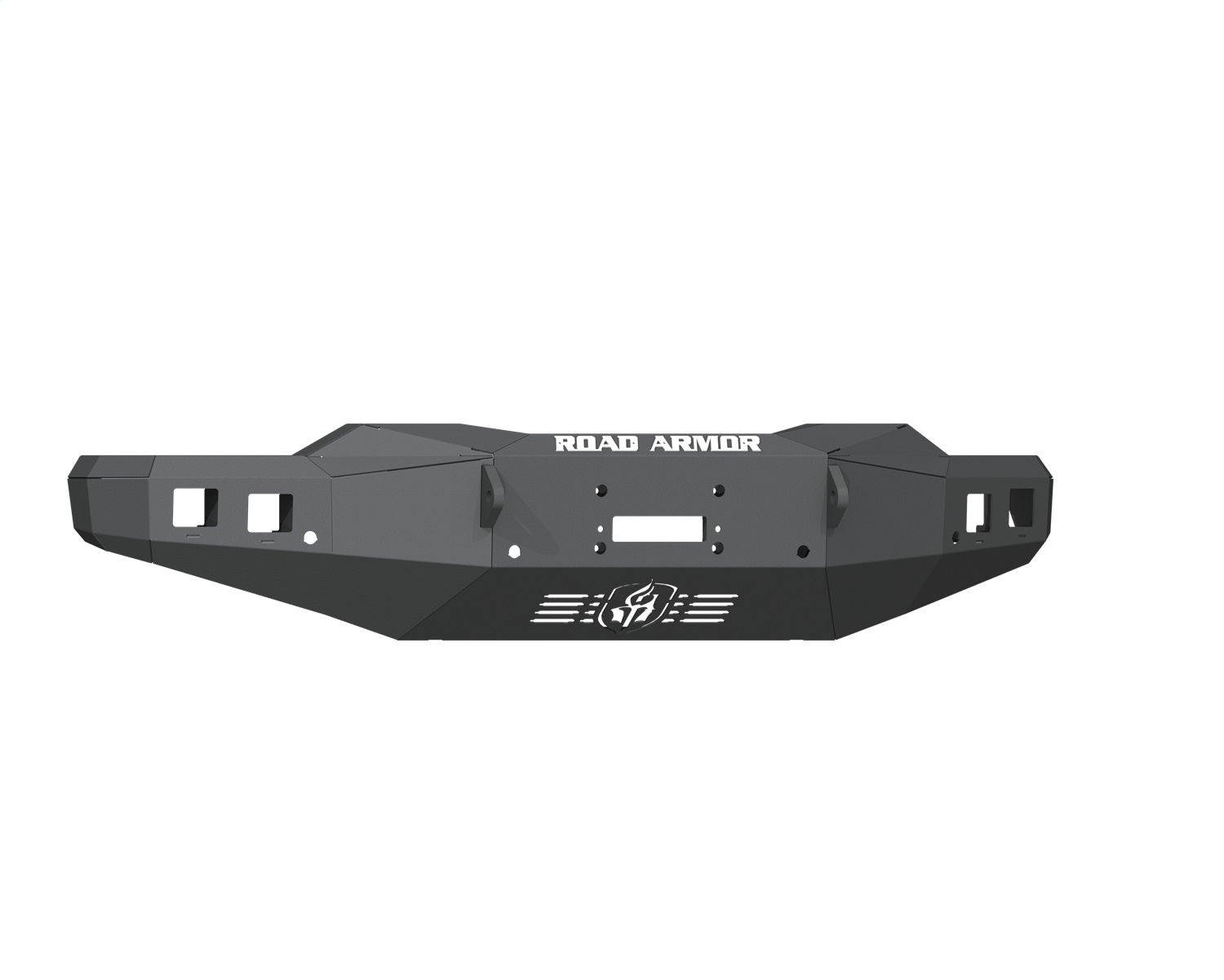 Road Armor 3202F0B Stealth Winch Front Bumper; Texture Black; Works w/Warn Zeon 10S; Road Armor 3202F0B