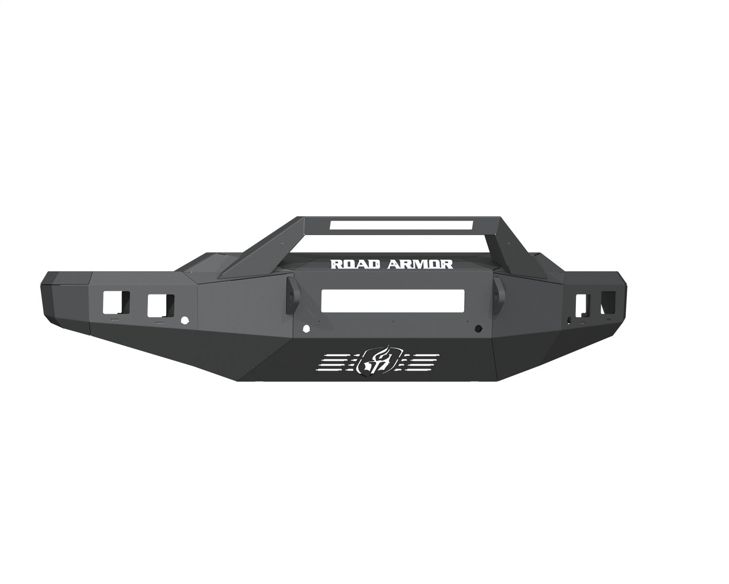 Road Armor 3202F3B-NW Stealth Non-Winch Front Bumper; Sheet Metal; Pre-Runner Guard; Texture Black; Road Armor 3202F3B-NW