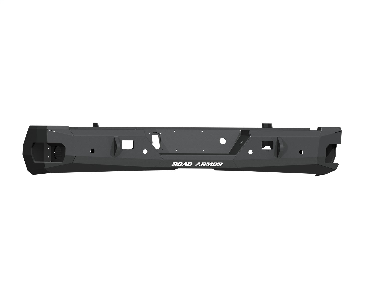 Road Armor 3202R0B Stealth Non-Winch Rear Bumper; Texture Black; Road Armor 3202R0B