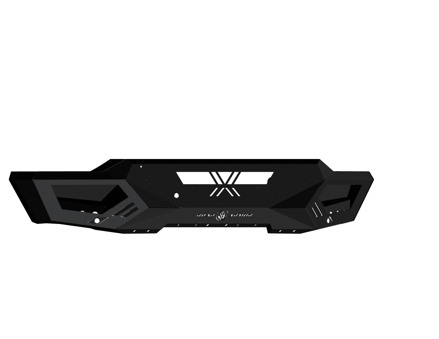 Road Armor 3202XF0B Spartan Front Bumper; Texture Black; Road Armor 3202XF0B