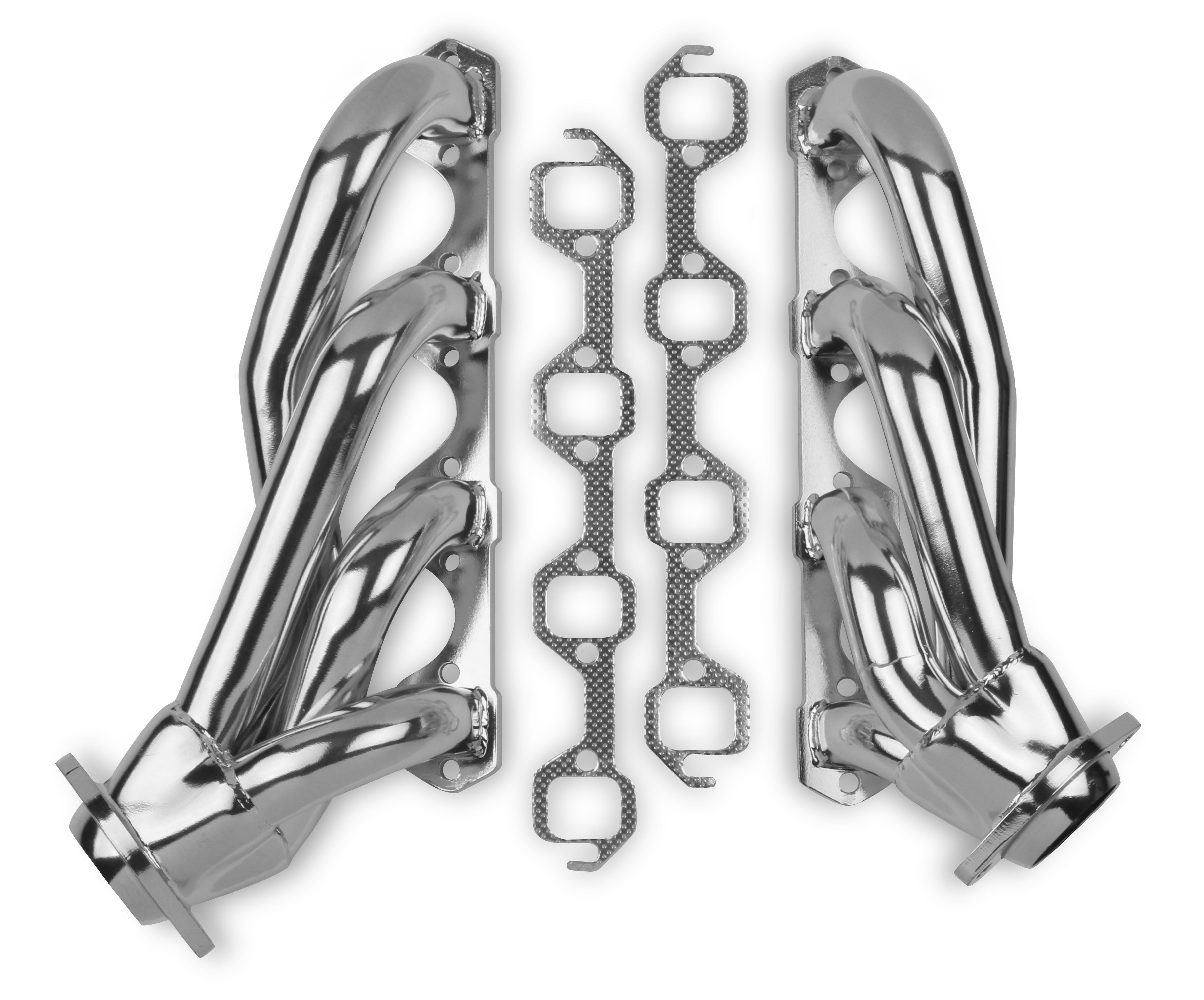 FlowTech 32103FLT Headers - SBF Shorty Style Rear Exit FlowTech 32103FLT