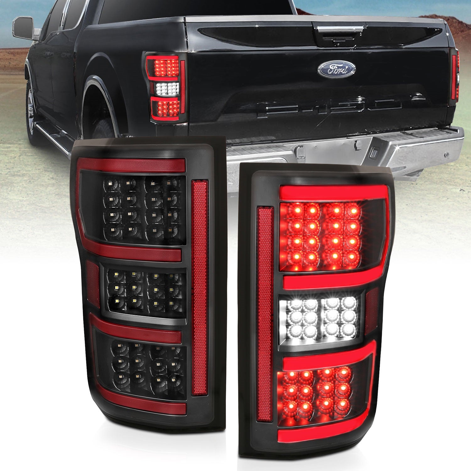 ANZO USA 321338 LED Tail Light Assembly ANZO USA 321338