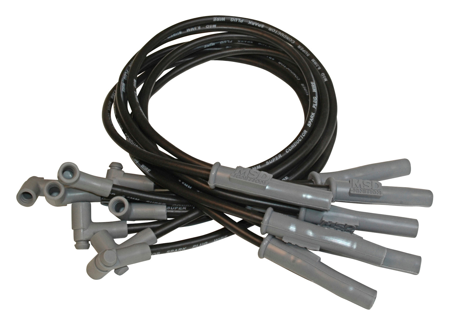 MSD 32183 8.5MM Spark Plug Wire Set - Black MSD 32183