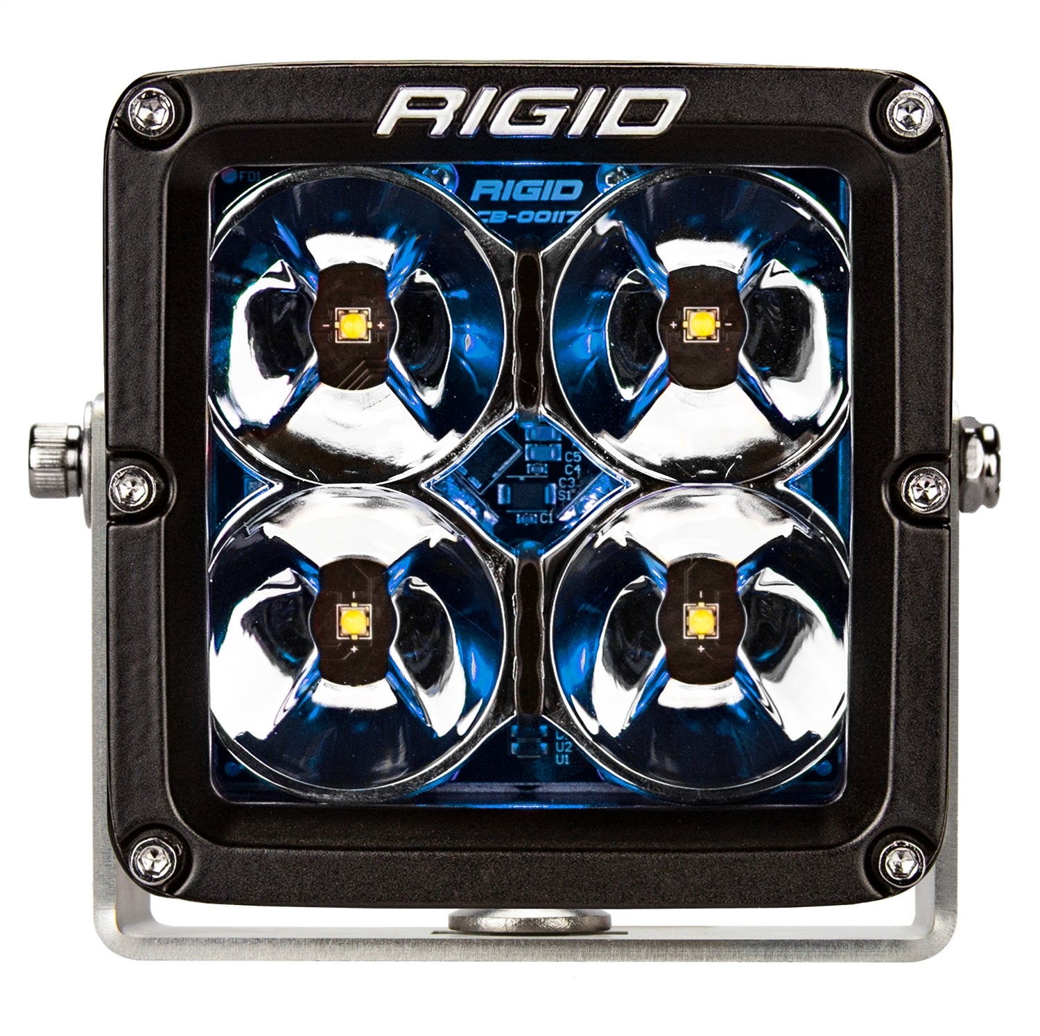 RIGID Industries 32202 RADIANCE POD XL LED LIGHT WITH BLUE BACKLIGHT PAIR RIGID Industries 32202