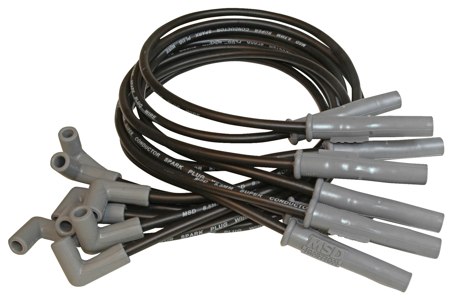 MSD 32203 8.5MM Spark Plug Wire Set - Black MSD 32203