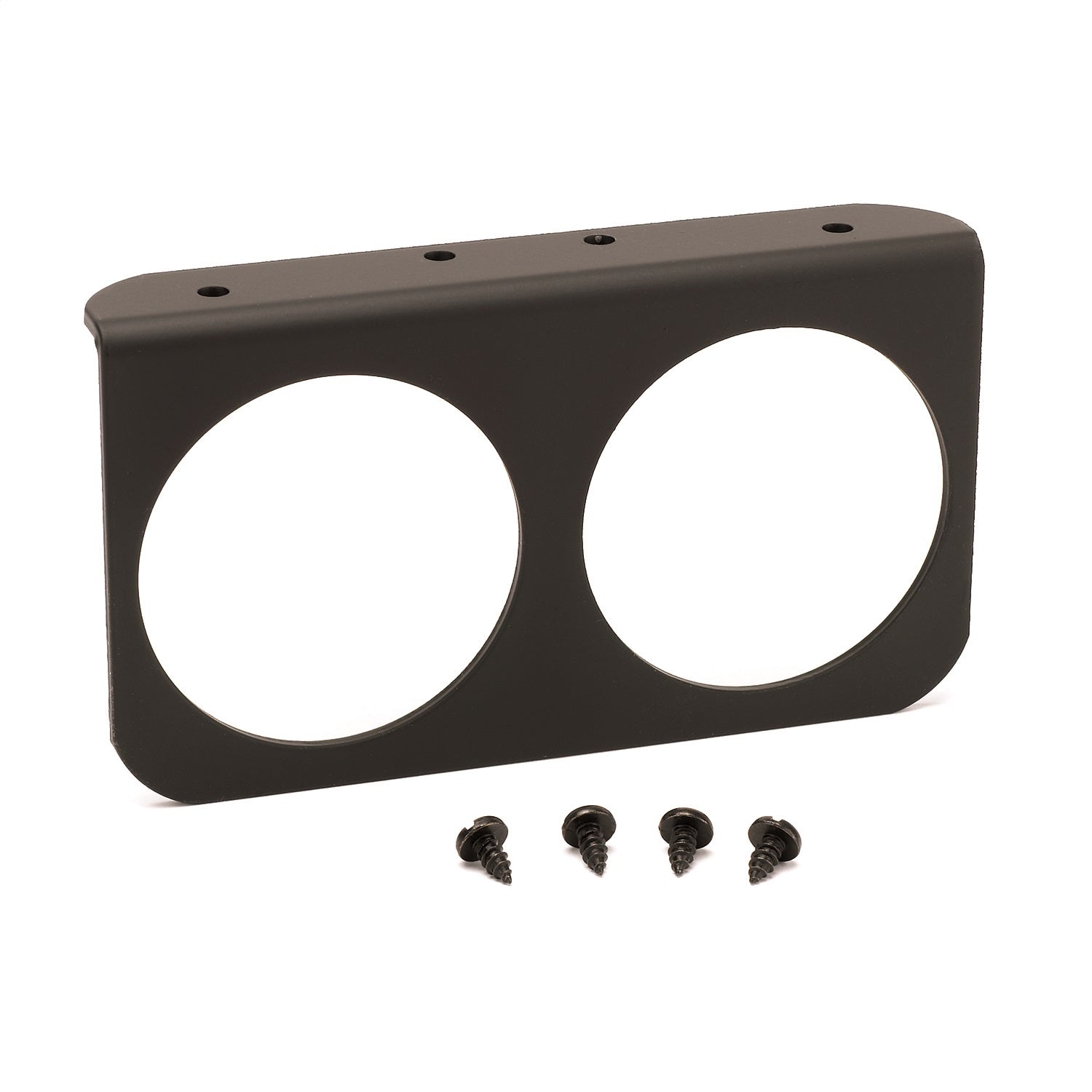 AutoMeter 3232 GAUGE MOUNTING PANEL; DUAL; 2-5/8in.; BLACK; ALUMINUM AutoMeter 3232