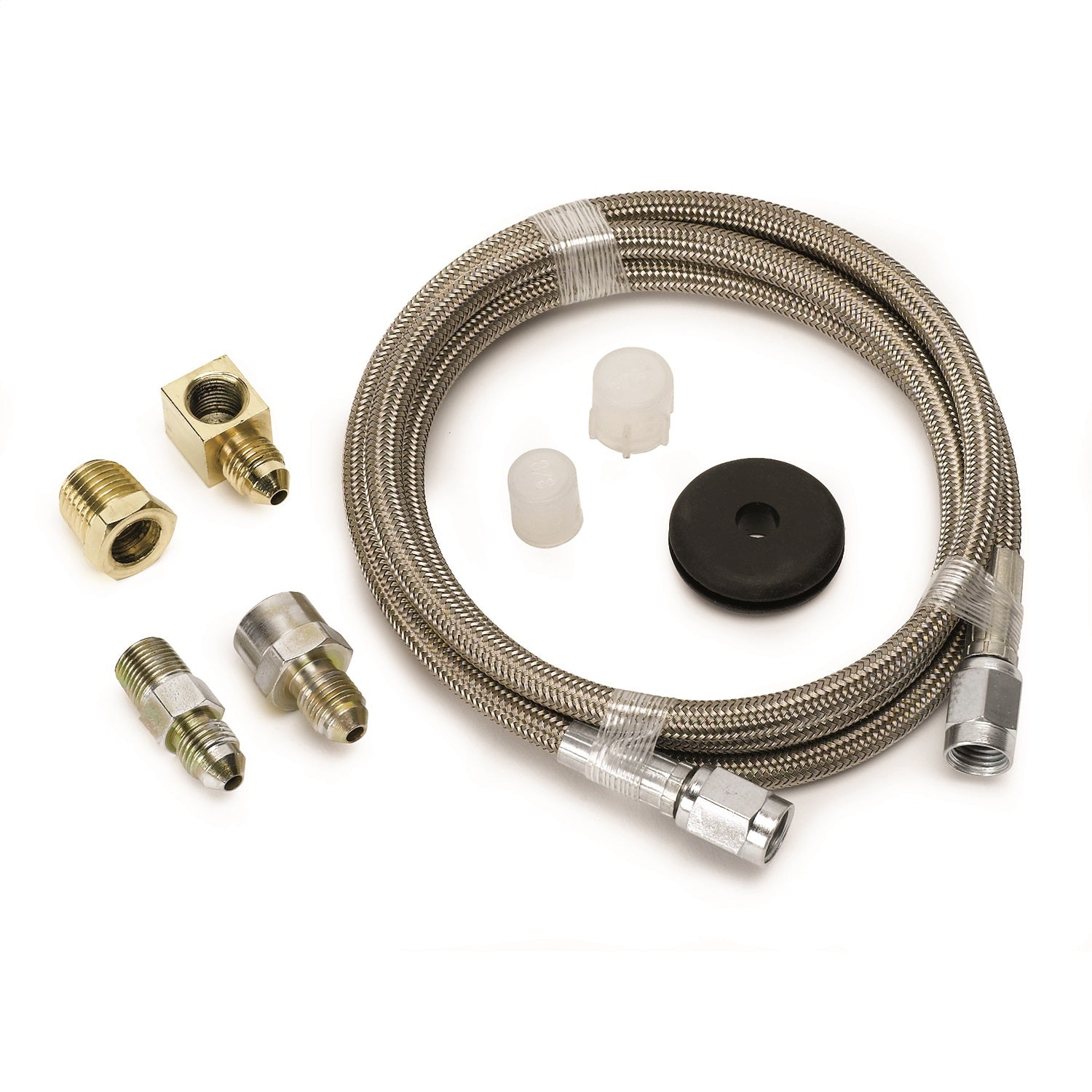 AutoMeter 3235 LINE; BRAIDED STAINLESS STEEL; #3 DIA.; 4FT. LENGTH;-3AN AND 1/8in. NPTF FITTING AutoMeter 3235