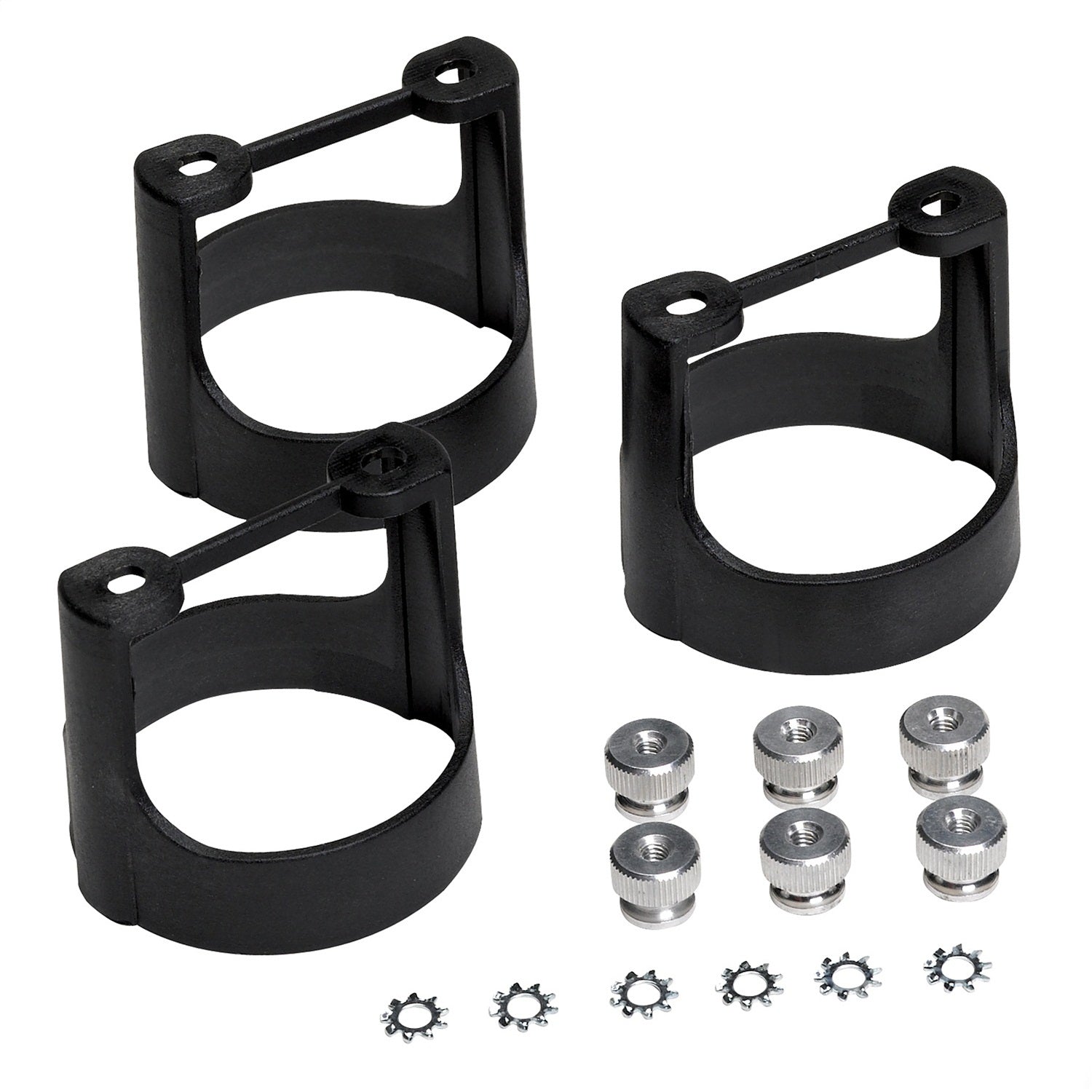 AutoMeter 3245 GAUGE BRACKET KIT; 2-5/8in.; BLACK COMPOSITE; QTY 3 AutoMeter 3245