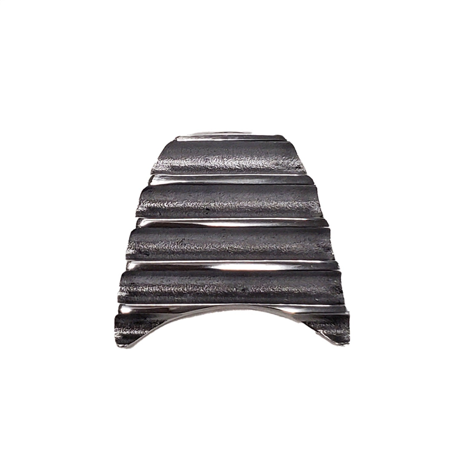 Borgeson 32561918-5 Finned aluminum style decorative insert for teardrop style boot polished finish. Borgeson 32561918-5