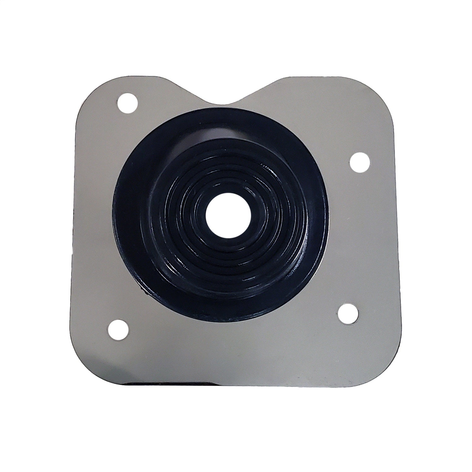 Borgeson 32697017-2 Steering column boot and mounting plate for 69-70 Ford Mustang; bolt on. Borgeson 32697017-2