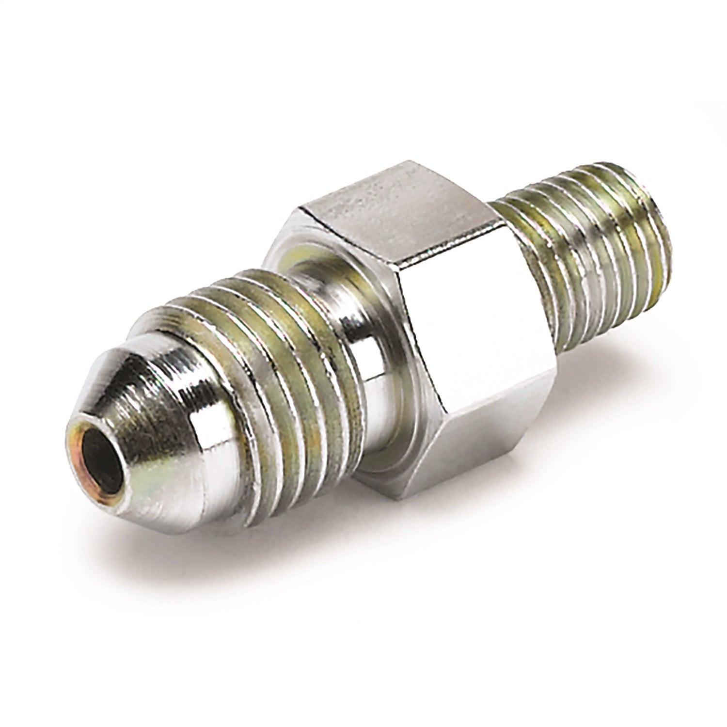 AutoMeter 3275 FITTING; ADAPTER;-4AN MALE TO 1/16in. NPT MALE; FOR FORD FUEL RAIL AutoMeter 3275