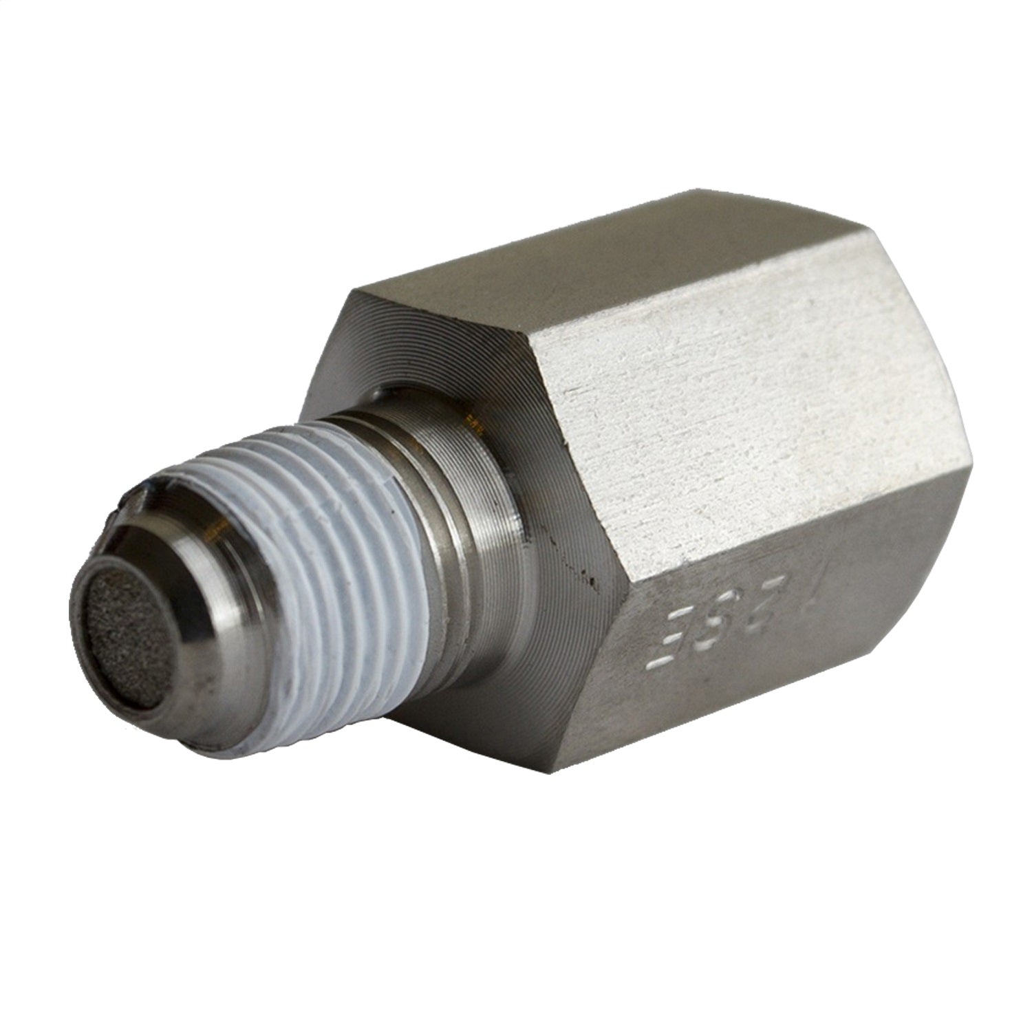 AutoMeter 3279 FITTING; SNUBBER ADAPTER; 1/8in. NPT FEMALE TO 1/8in. NPT MALE; SST; FOR FUEL PR AutoMeter 3279