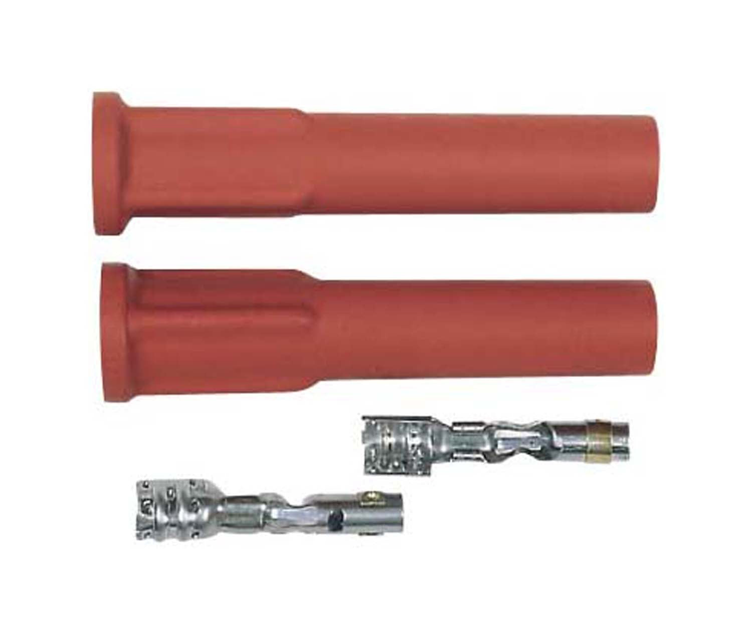 MSD 3327 Straight Spark Plug Boots - 1pr. MSD 3327
